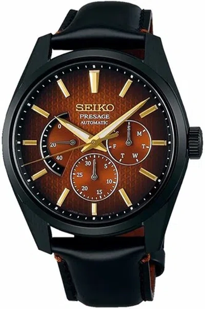 Pre-owned Seiko Presage Sarw063 Mechanical Sharp Edged Automatic Watch Men Japan Limited