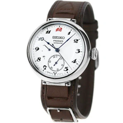 Pre-owned Seiko Presage Sarw065 110th Anniversary Limited Automatic Enamel Dial Laurel