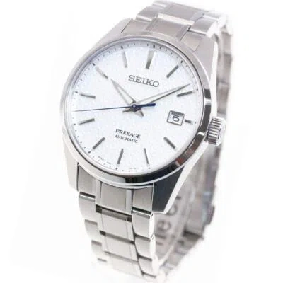 Pre-owned Seiko Presage Sarx075 Mechanical Automatic Men's Watch Stainless Steel Silver