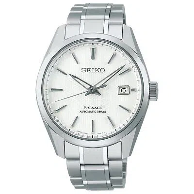 Pre-owned Seiko Presage Sarx115 Sharp Edged Series Titanium Mechanical Automatic Watch