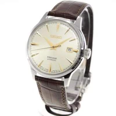 Pre-owned Seiko Presage Sary109 Mechanical Automatic Men's Watch Basic Line Cocktailseries