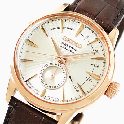 Pre-owned Seiko Presage Sary132 Ssa346j1 Mechanical Automatic Cocktail Color Watch Men's