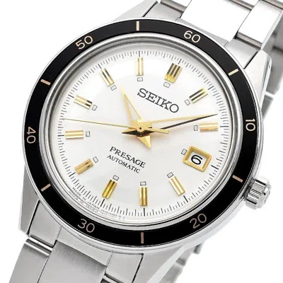 Pre-owned Seiko Presage Sary193 Mechanical Automatic Vintage Style 60's Watch Men's