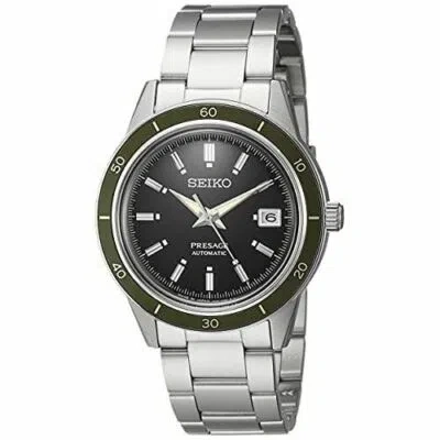 Pre-owned Seiko Presage Sary195 Style60's Automatic Men's Watch In Box
