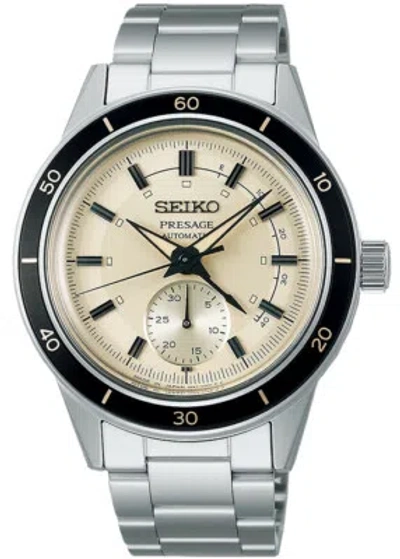 Pre-owned Seiko Presage Sary209 Ivory Automatic Mechanical Stainless Men Watch In Box