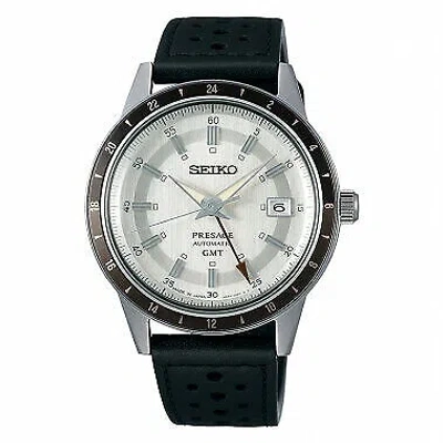 Pre-owned Seiko Presage Sary231 White Automatic Mechanical Jewels Men's Watch In Box