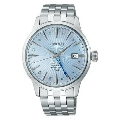Pre-owned Seiko Presage Sary241 Cocktail Japan Time Automatic Mechanical Gmt Elegant Watch