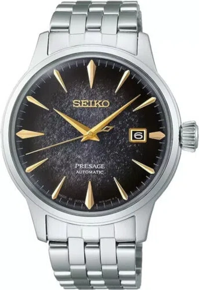 Pre-owned Seiko Presage Sary245 / Srpk93 Cocktail Time Star Bar Automatic Men Watch Usus