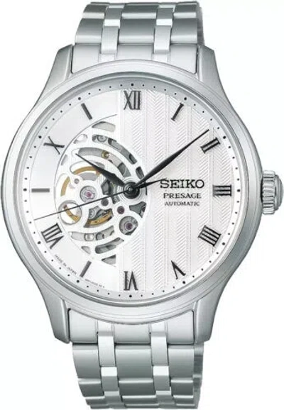 Pre-owned Seiko Presage Sary251 Japanese Garden Automatic Men's Watch Usus