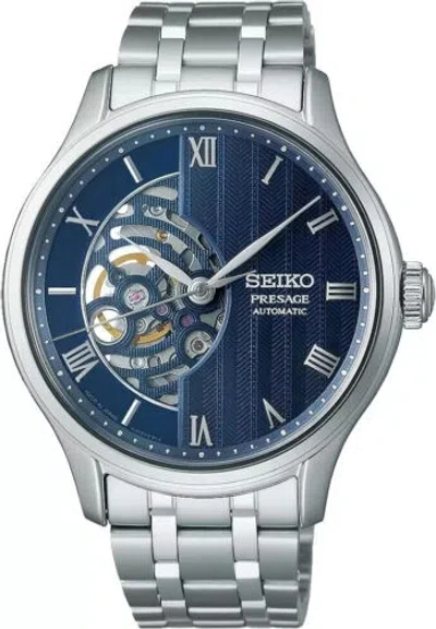 Pre-owned Seiko Presage Sary253 Japanese Garden Automatic Men's Watch Usus