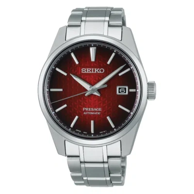 Pre-owned Seiko Presage Sharp Edged Series Automatic Watch Sarx089 / Spb227j1 Usus
