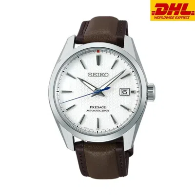 Pre-owned Seiko Presage Sharp Edged Series Watch 110th Anniversary Limited Edition