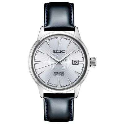 Pre-owned Seiko Presage Srpb43j1 Cocktail Time Automatic Ice Blue Dial Japan Made Watch