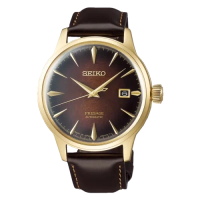 Pre-owned Seiko Presage Srpd36j1 Automatic Cocktail Power Reserve Japan Made Discontinued
