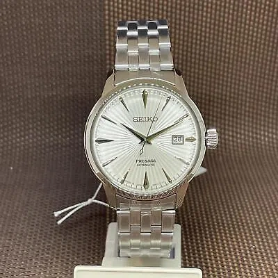 Pre-owned Seiko Presage Srpg23j1 Cocktail Time The Martini "made In Japan" Men's Watch