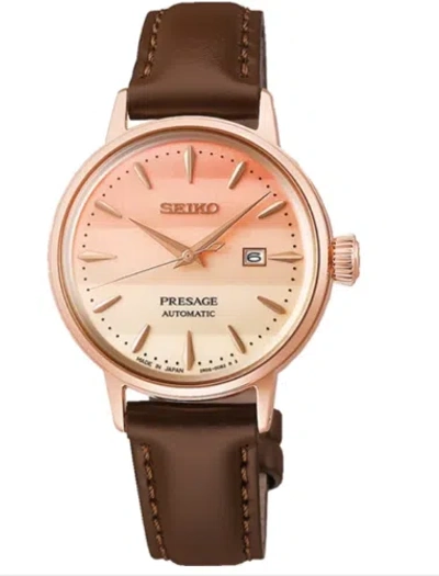 Pre-owned Seiko Presage Srrw002 Presage Cocktail Time Star Bar Limited Edition Ladies