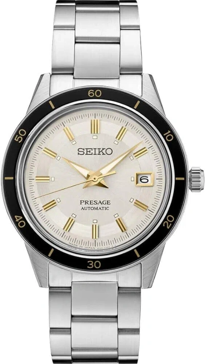 Pre-owned Seiko Presage Stainless Steel Men's Watch Srpg03