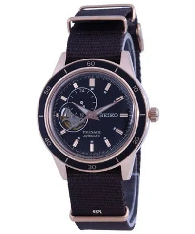 Pre-owned Seiko Presage Style 60's Automatic Dress Ssa426j1 50m Men's Watch