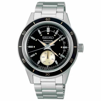 Pre-owned Seiko Presage Style 60's Series Ssa449j1 Automatic Black Dial Men Watch Warranty