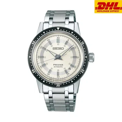 Pre-owned Seiko Presage Style60's Crown Chronograph 60th Anniversary Limited Watch 5000pcs