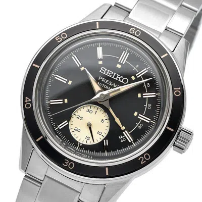 Pre-owned Seiko Presage Style60's Sary211 Ssa449j1 Mechanical R Reserve Watch Men's