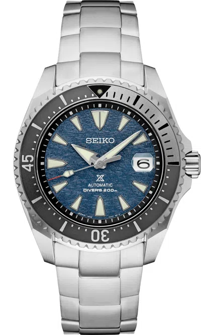 Pre-owned Seiko Prospex 200m Divers Shogun Men's Titanium Bracelet Watch Spb357