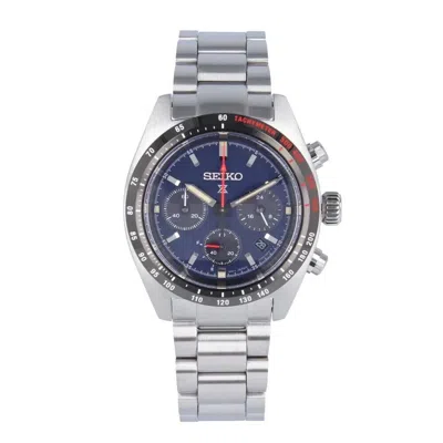 Pre-owned Seiko Prospex 39mm Blue Dial Stainless Steel Men's Watch Ssc815