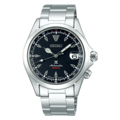 Pre-owned Seiko Prospex Alpinist Black Dial 39.5 Mm Watch Spb117