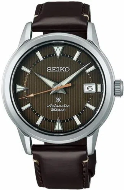 Pre-owned Seiko Prospex Alpinist Sbdc161 Mechanical Automatic Men's Watch In Box
