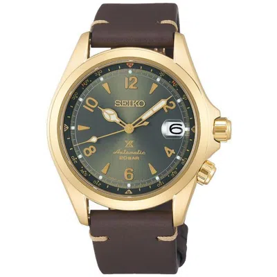 Pre-owned Seiko Prospex Alpinist Spb210j1 Automatic Green Dial Japan Made Watch Warranty