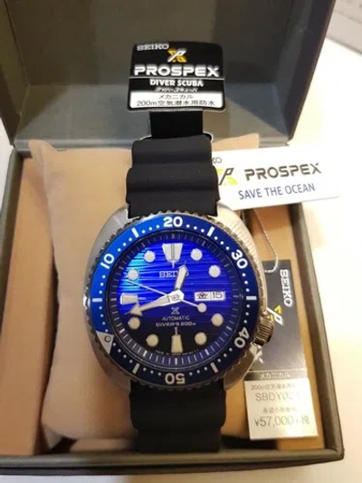 Pre-owned Seiko Prospex Automatic 200m Srpc91j1 / Sbdy021 + Worldwide Warranty Us4