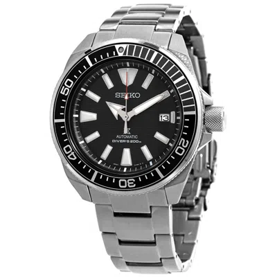 Seiko Prospex Automatic Black Dial Men's Watch Srpf03k1 In Black / Grey