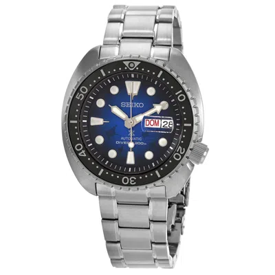 Seiko Prospex Automatic Blue Dial Men's Watch Srpe39 In Black / Blue
