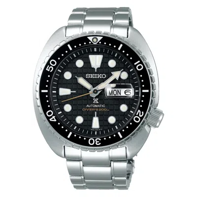 Pre-owned Seiko Prospex Automatic Diver Silver Stainless Steel Strap Men's Watch Srpe03