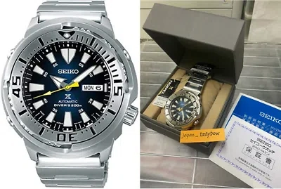 Pre-owned Seiko Prospex Baby Tuna Limited Model Sbdy055 Made In Japan