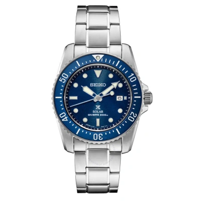 Seiko Prospex Blue Dial Men's Watch Sne585 In Metallic