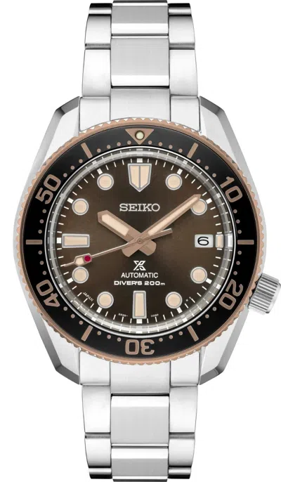 Pre-owned Seiko Prospex Brown Dial 42mm Watch Spb240