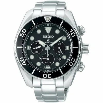 Pre-owned Seiko Prospex Chronograph Diver Sbdl061 + Worldwide Warranty Us4