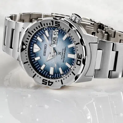 Pre-owned Seiko Prospex Diver's Automatic Blue Dial Stainless Steel Srpg57j1 (fedex 2 Day)