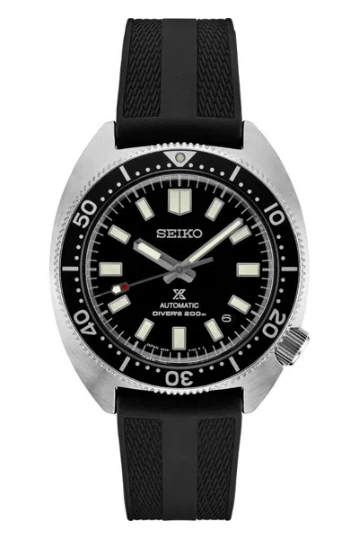 Pre-owned Seiko Prospex Diver Re-interpretation 41mm Silicone Strap Men's Watch Spb317