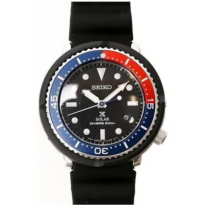 Pre-owned Seiko Prospex Diver Scuba Lowercase Model Solar Stbr19