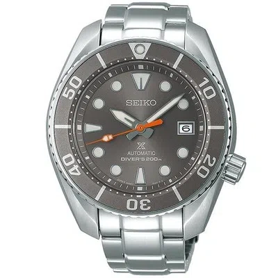 Pre-owned Seiko Prospex Diver Scuba Sbdc097 Black Mechanical Automatic Men Watch Box