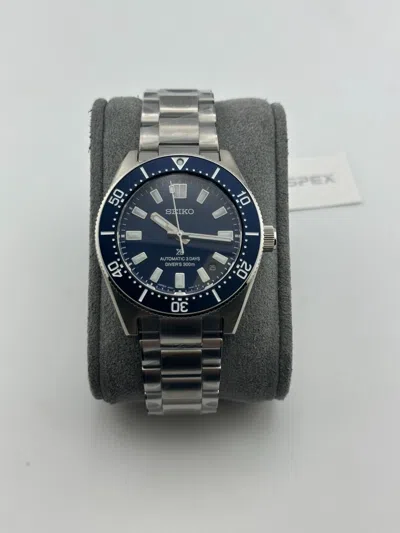 Pre-owned Seiko Prospex Heritage Blue Dial Diver's Men's Watch Spb451 In Box & Tag