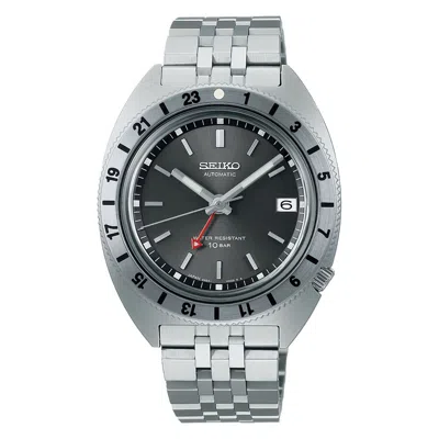 Pre-owned Seiko Prospex Land Spb411j1 Automatic Gmt Gray Dial Date Display Limited Edition