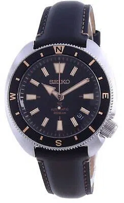 Pre-owned Seiko Prospex Land Tortoise 23 Jewels Automatic Diver Srpg17k1 200m Mens Watch