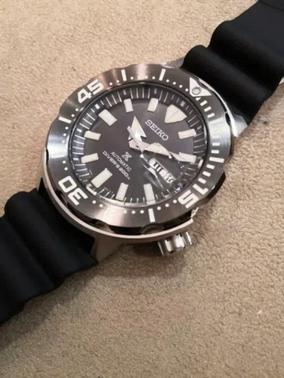 Pre-owned Seiko Prospex Monster Diver's Srpd27k1 + Worldwide Warranty +  Box Us4