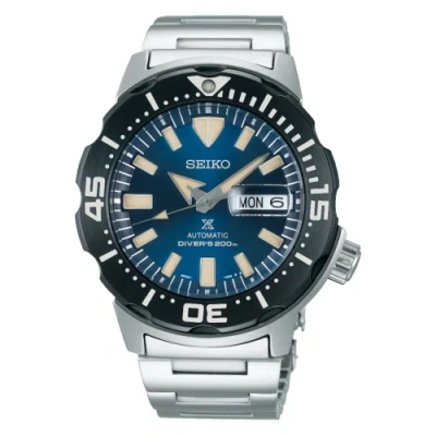 Pre-owned Seiko Prospex Monster Series Automatic Diver Watch Srpd25k1 Usus