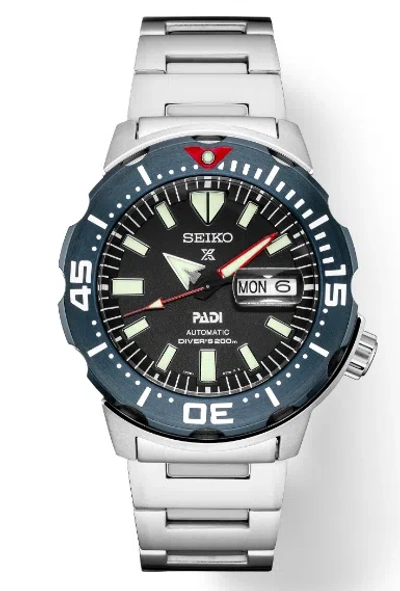 Pre-owned Seiko Prospex Padi Special Edition Monster Srpe27j8 Made In Japan (fedez 2 Day Ship)