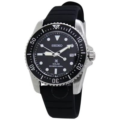 Seiko Prospex Quartz Black Dial Men's Watch Sne573