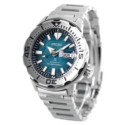Pre-owned Seiko Prospex Save The Ocean Monster Penguin Automatic Men's Watch Srph75k1